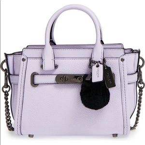 Coach x Ariana Grande Swagger 20’ leather bag